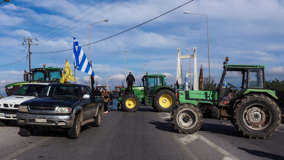 κινητοποιήσεις αγροτών στη Χαλκίδα