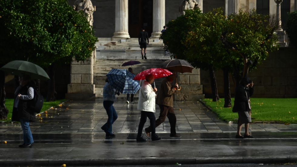 Βροχή Αθήνα