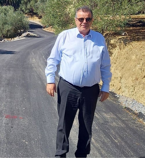 Ο δήμαρχος Αγίου Βασιλείου Ρεθύμνου, Γιάννης Ταταράκης