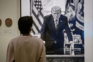 Πορτρα΄το του Ντ. Τραμπ στο Σμιθσόνιαν