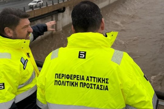 Στο έλεος της θεομηνίας η Αττική
