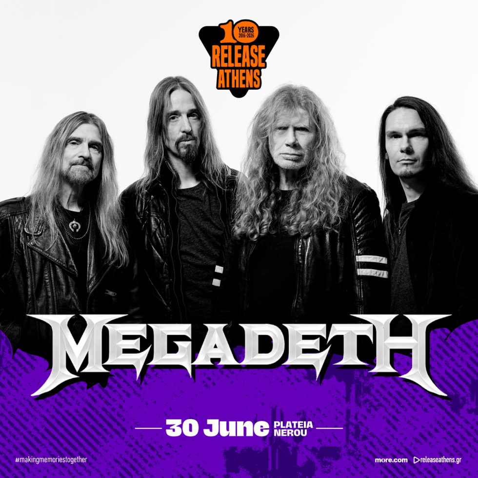 Megadeth και Sepultura στην πιο heavy βραδιά του Release Athens