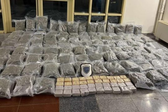 Κάνναβη αξίας 900.000 ευρώ κατασχέθηκε στην Πάτρα