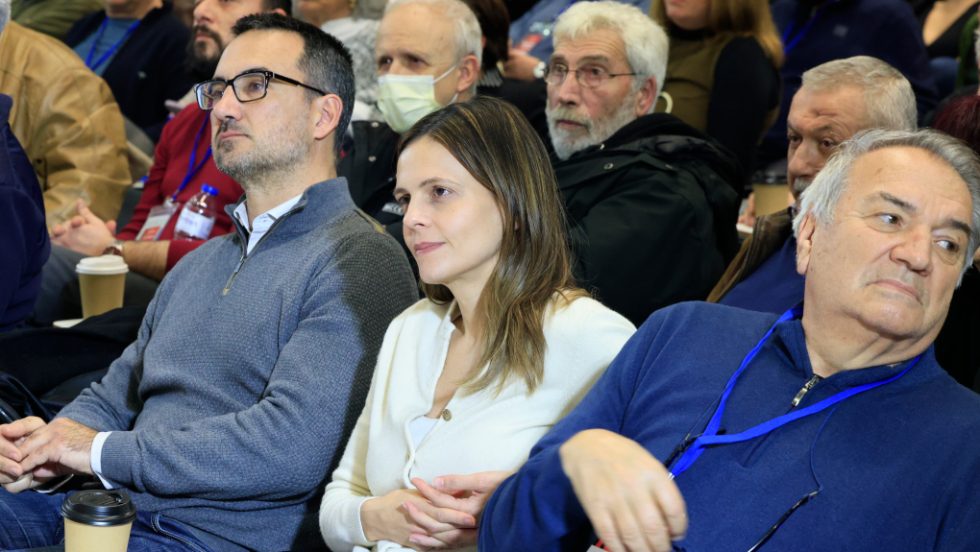 Χαρίτσης, Αχτσιόγλου, Μπίστης στο συνέδριο της Νέας Αριστεράς | (ΓΙΩΡΓΟΣ ΚΟΝΤΑΡΙΝΗΣ/EUROKINISSI)