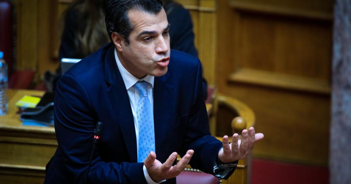 Ο υπουργός Μετανάστευσης και Ασύλου, Θ. Πλεύρης | ΓΙΩΡΓΟΣ ΚΟΝΤΑΡΙΝΗΣ/EUROKINISSI