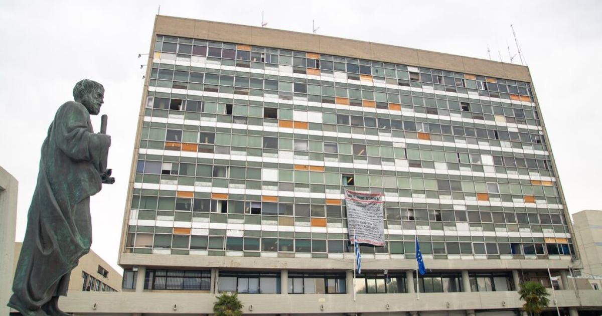 Το κτίριο διοίκησης του ΑΠΘ | ΒΑΣΙΛΗΣ ΒΕΡΒΕΡΙΔΗΣ/MOTION TEAM