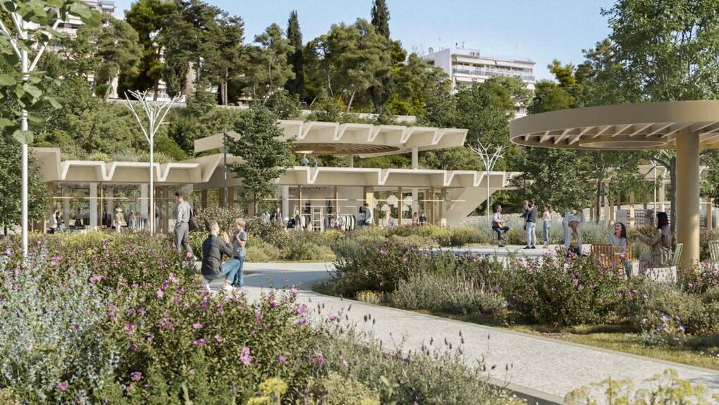 Φωτορεαλιστικό σχέδιο του Υπερταμείου για τη μαρίνα Αρετσούς