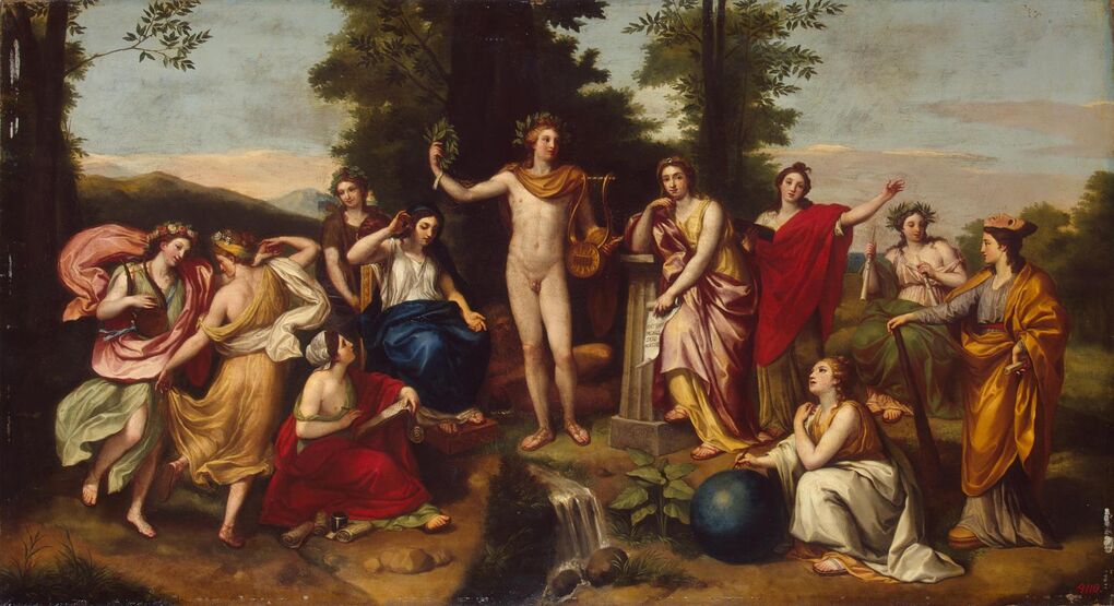 «Parnassus», Anton Raphael Mengs