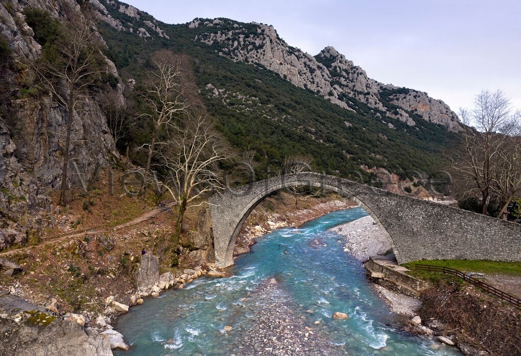 Το γεφύρι της Πόρτας στην Πύλη | ΑΡΧΕΙΟ ΘΟΔ. ΑΘΑΝΑΣΙΑΔΗΣ