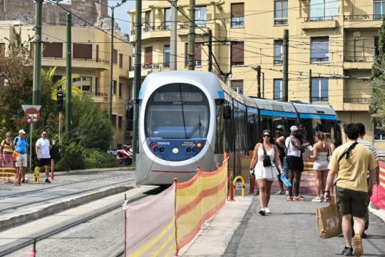 Αλλαγές στα δρομολόγια του τραμ για δύο εβδομάδες