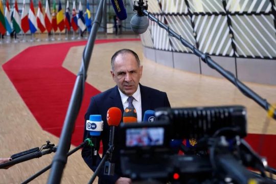 Ο Γεραπετρίτης στις Βρυξέλλες: Τι είπε για ουκρανικό, Μέση Ανατολή και Ιράν