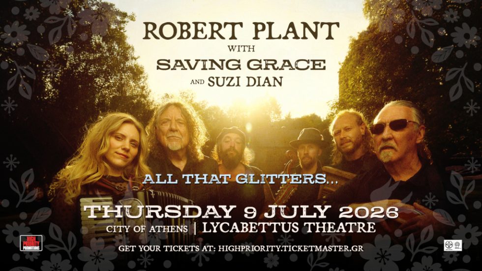 Ο μοναδικός Robert Plant στο θέατρο Λυκαβηττού με τους Saving Grace