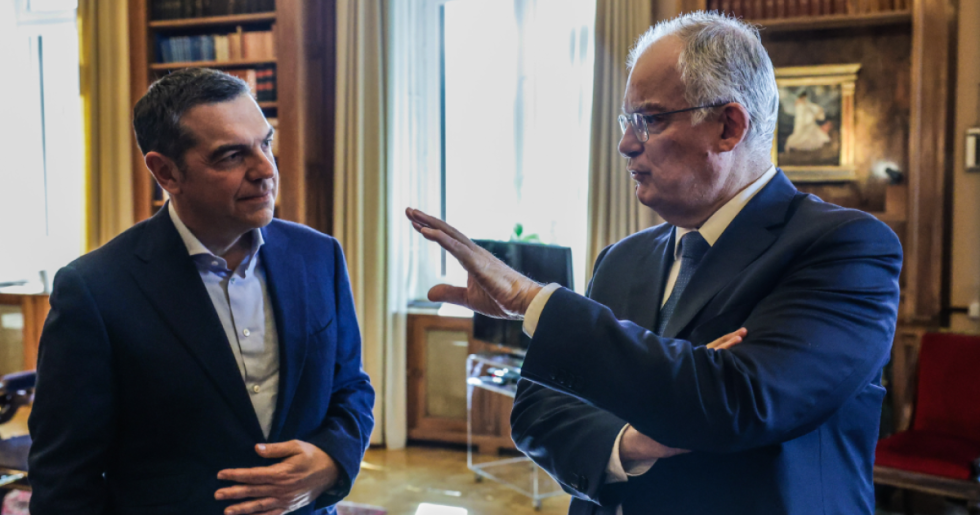 Τετ α τετ Τσίπρα - Τασούλα στο Προεδρικό: Τι συζητήθηκε
