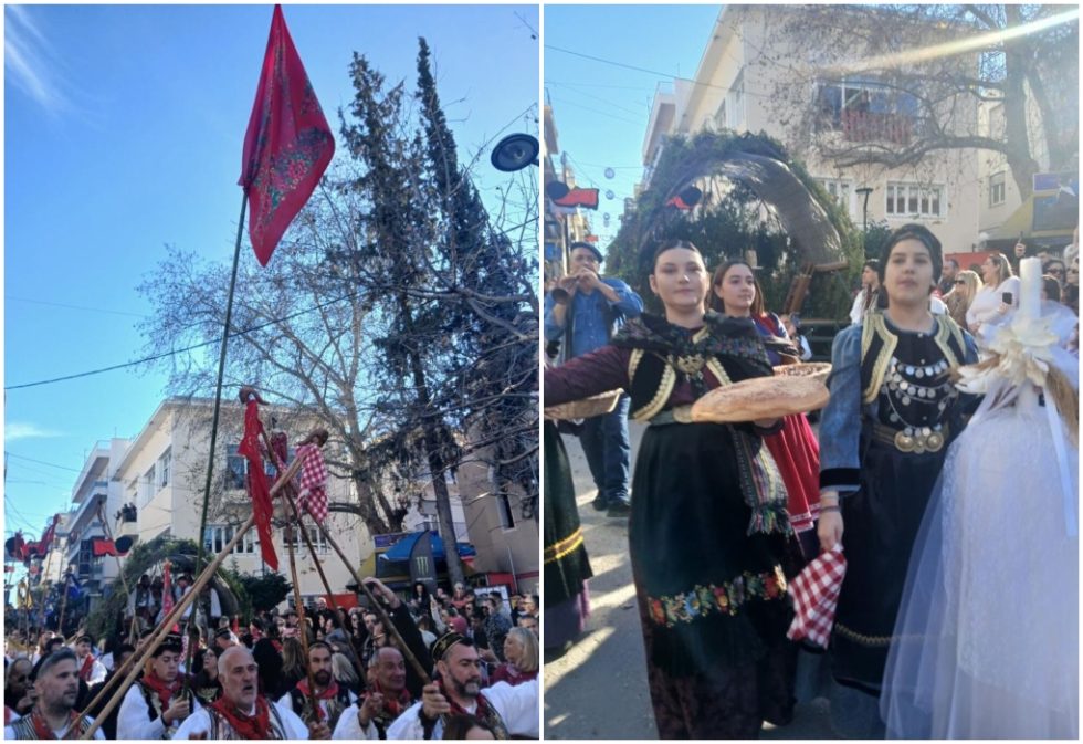 Στιγμιότυπα από τον «Βλάχικο γάμο» της Θήβας