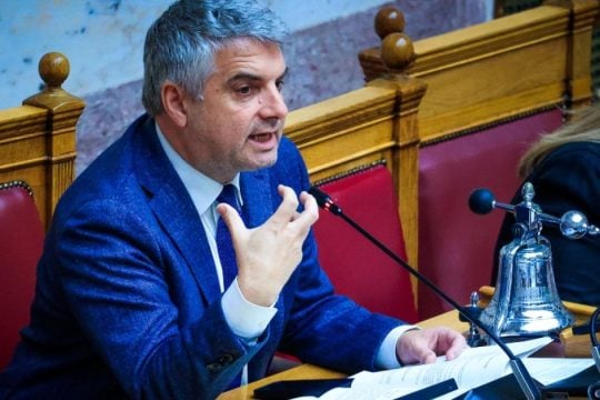 Αιχμές Κωνσταντινόπουλου κατά Ανδρουλάκη: Πολύ δύσκολα τα πράγματα για το ΠΑΣΟΚ αν δεν γίνουν σοβαρές αλλαγές