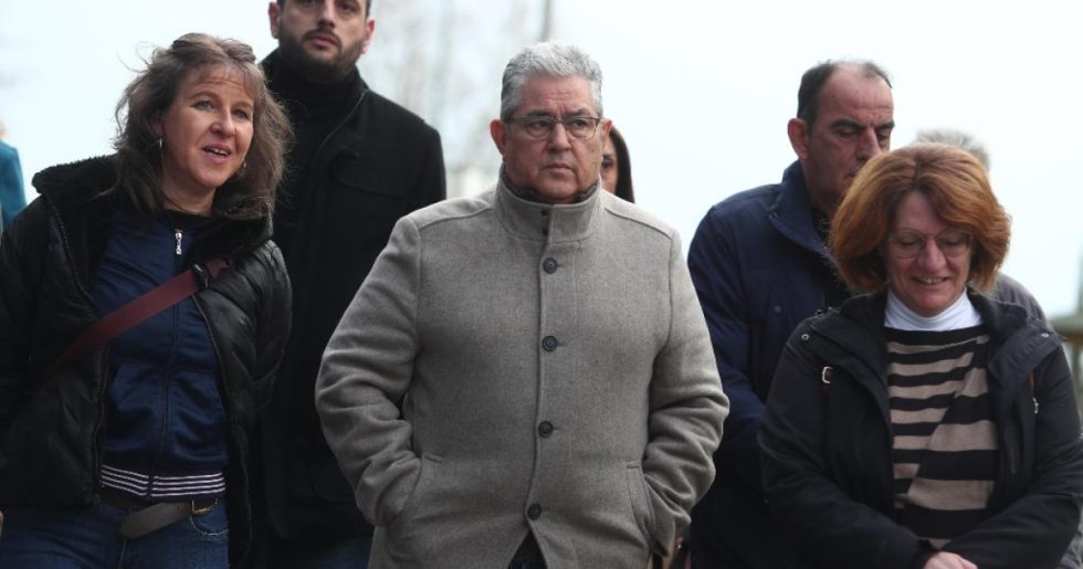 Ο Κουτσούμπας στο Λιτόχωρο για τα 80 χρόνια από την ίδρυση του Δημοκρατικού Στρατού