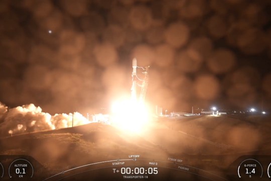 Στο διάστημα μέσω SpaceX πέντε ελληνικοί νανοδορυφόροι - Δείτε εικόνες και βίντεο από τη στιγμή της εκτόξευσης