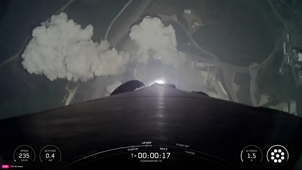 Στο διάστημα μέσω SpaceX πέντε ελληνικοί νανοδορυφόροι – Δείτε εικόνες και βίντεο από τη στιγμή της εκτόξευσης