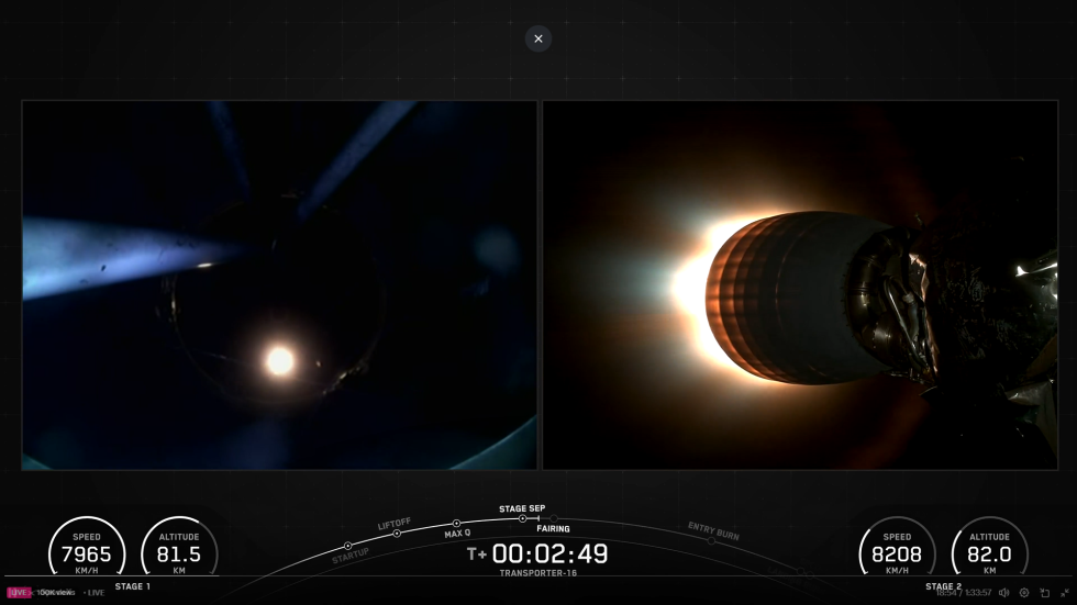 Στο διάστημα μέσω SpaceX πέντε ελληνικοί νανοδορυφόροι – Δείτε εικόνες και βίντεο από τη στιγμή της εκτόξευσης