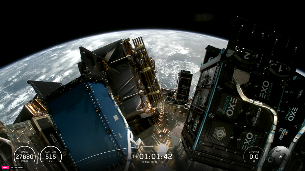 Στο διάστημα μέσω SpaceX πέντε ελληνικοί νανοδορυφόροι – Δείτε εικόνες και βίντεο από τη στιγμή της εκτόξευσης
