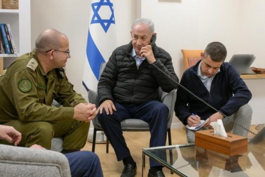 Η στιγμή που ο Νετανιάχου δίνει εντολή για τη δολοφονία Λαριτζανί