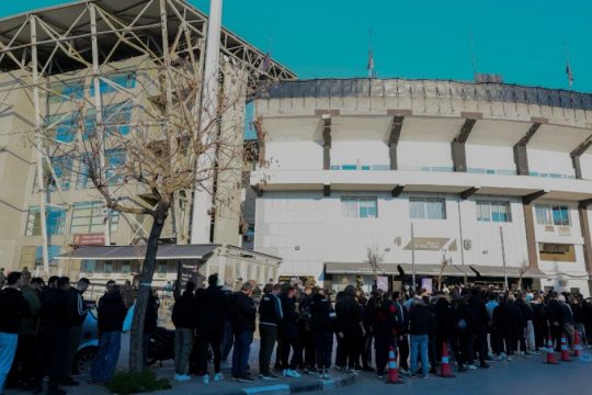 Οκτώ συλλήψεις για το επεισόδιο στα δημοσιογραφικά θεωρεία της Τούμπας