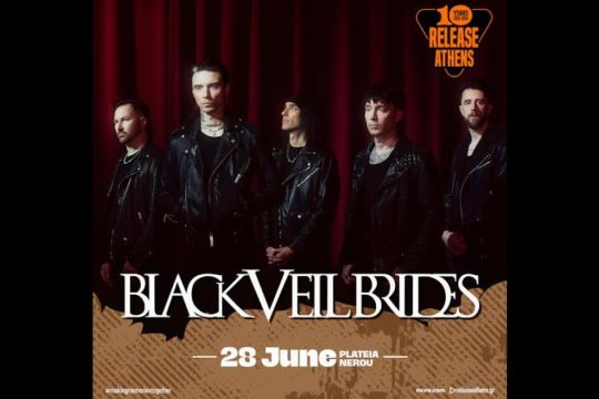 Οι Black Veil Brides στο Release Athens