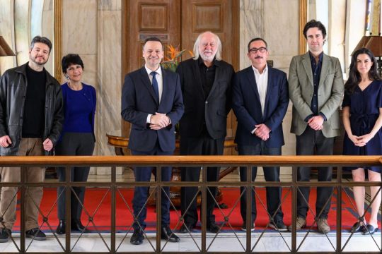 Με το Μετάλλιο του Δήμου Αθηναίων τιμήθηκε ο Ούγγρος Νομπελίστας Λάσλο Κρασναχορκάι