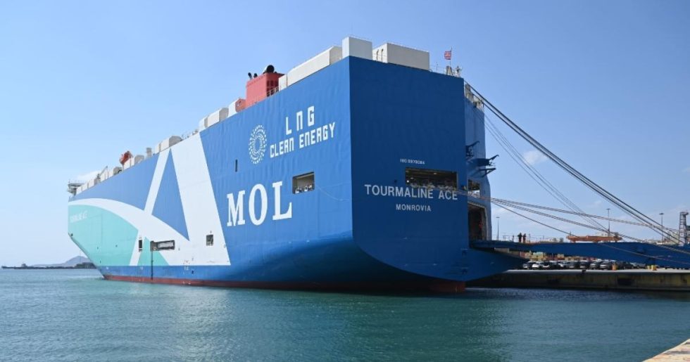 Και η Mitsui O.S.K. Lines (MOL) στον Σταθμό Αυτοκινήτων του ΟΛΠ