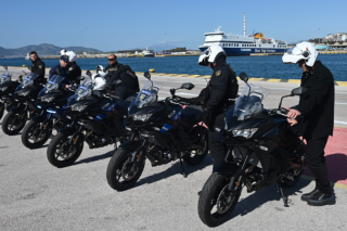 Δωρεά έξι μοτοσυκλετών στο Λιμενικό Σώμα