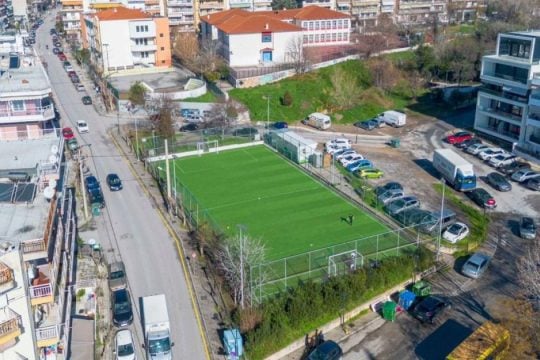 Παραδόθηκε το γήπεδο 5x5 της Τριανδρίας