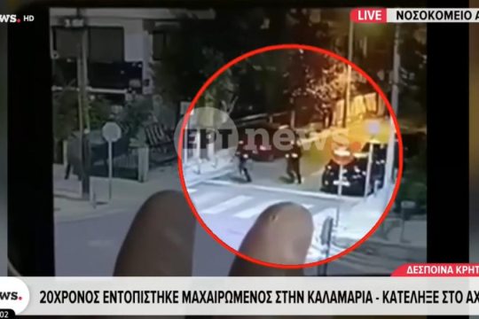 Βίντεο - ντοκουμέντο από τη δολοφονία του 20χρονου οπαδού του ΠΑΟΚ στην Καλαμαριά