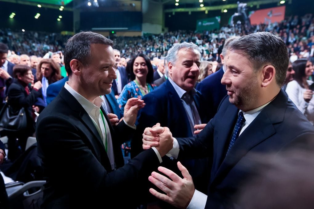 Νίκος Ανδρουλάκης, Χάρης Δούκας | ΓΙΩΡΓΟΣ ΚΟΝΤΑΡΙΝΗΣ/EUROKINISSI