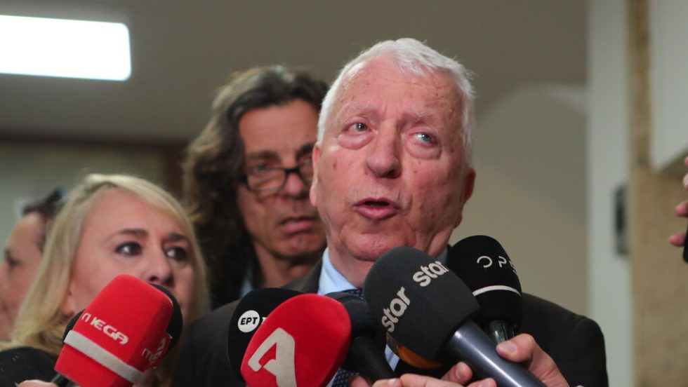 Ο περιφερειάρχης Β. Αιγαίου, Κωνσταντίνος Μουτζούρης | ΣΩΤΗΡΗΣ ΔΗΜΗΤΡΟΠΟΥΛΟΣ/EUROKINISSI