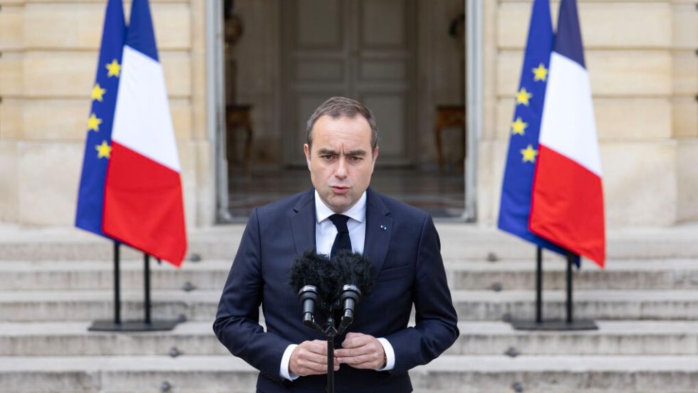 Ο πρωθυπουργός της Γαλλίας, Σεμπαστιάν Λεκορνί