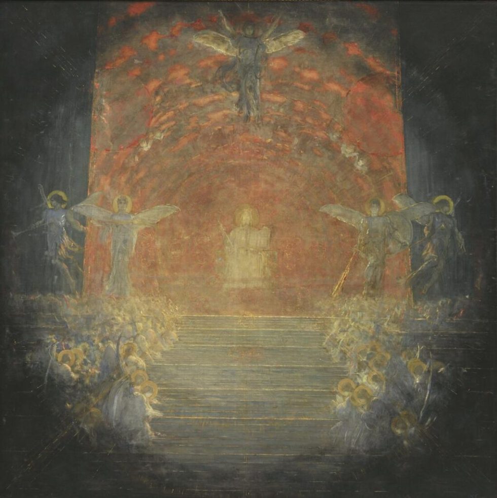 Νικόλαος Γύζης, «Ιδού ο Νυμφίος έρχεται», 1899-1900. Λάδι σε μουσαμά | www.nationalgallery.gr