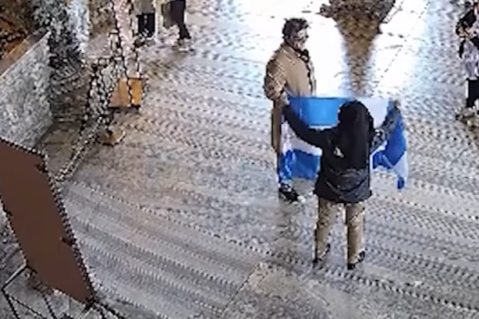 Συνελήφθησαν δύο Έλληνες στην Κωνσταντινούπολη - Άνοιξαν σημαία με βυζαντινό σταυρό στην Αγία Σοφία [βίντεο]
