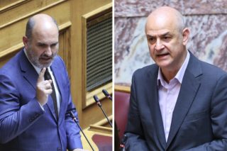 Επεισόδιο Μαρκόπουλου - Καζαμία στη Βουλή: «Είστε χουλιγκάνος και Κακοφωνίξ» - «Να σωπάσετε» [βίντεο]