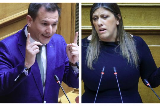 Καβγάς Κωνσταντοπούλου - Δουδωνή στη Βουλή: «Συμπράττετε με τη ΝΔ» - «Υπηρετεί πονηρά σχέδια»