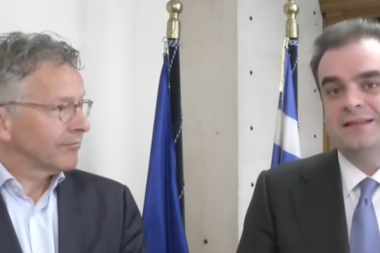Ντάισελμπλουμ για Πιερρακάκη: «Πολύ χαρούμενος που ο Έλληνας υπουργός ηγείται πλέον του Eurogroup»