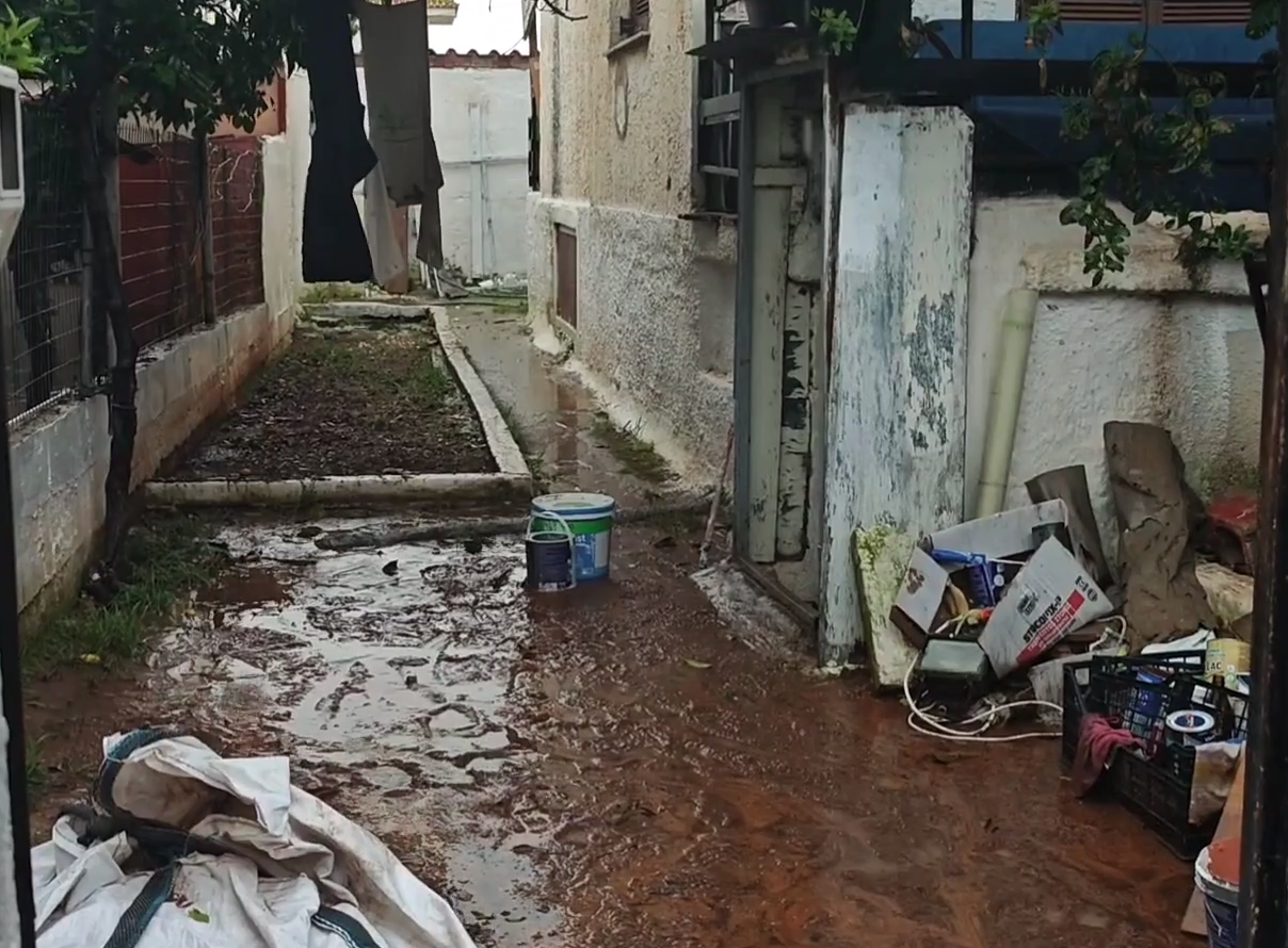 Κακοκαιρία στη Νέα Μάκρη | Orange Press Agency