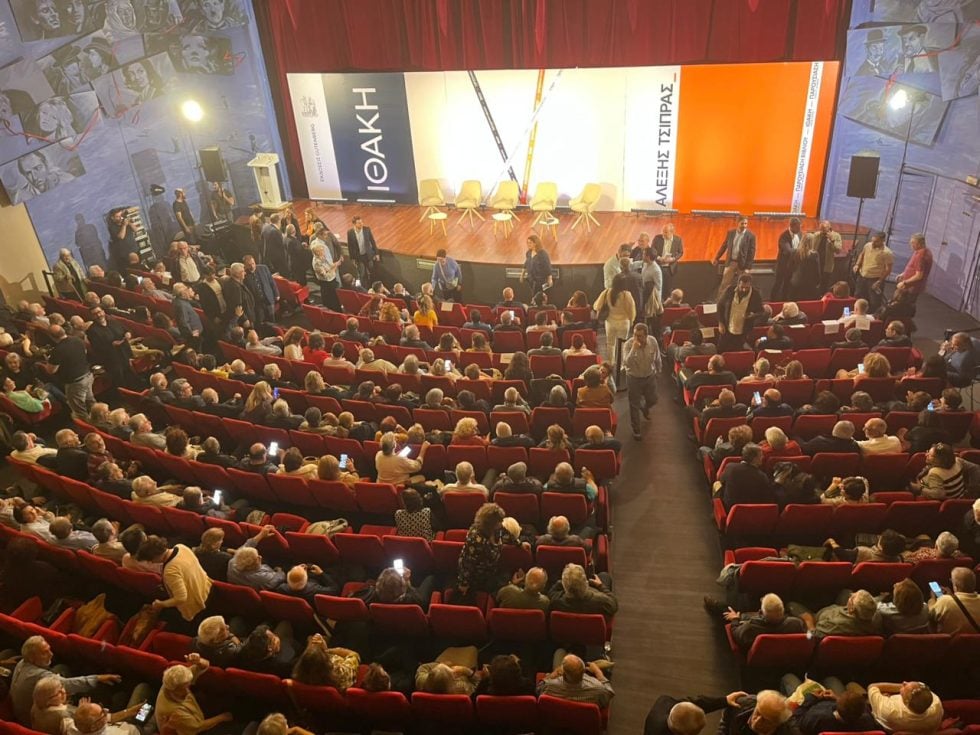 Live ο Αλέξης Τσίπρας στο Ηράκλειο για την «Ιθάκη»