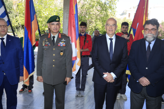 Ημέρα μνήμης της Γενοκτονίας των Αρμενίων - Δένδιας: «Δεν έχουμε ξεχάσει...»