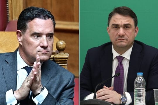 Κόντρα Γεωργιάδη - Τσουκαλά: «Ο Τσίπρας θα έρθει δεύτερο κόμμα» - «Η Ν..Δ. θα είναι δεύτερη γιατί το ΠΑΣΟΚ θα είναι πρώτο»