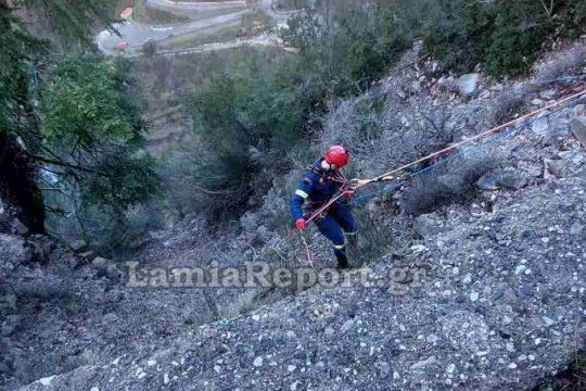 Θανατηφόρο τροχαίο στην Ευρυτανία: Νεκρός οδηγός φορτηγού, έπεσε σε γκρεμό 40 μέτρων