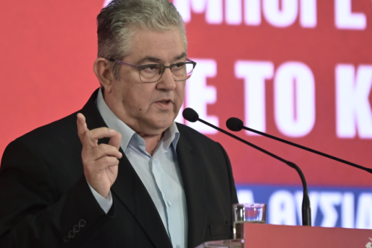 Κουτσούμπας: Ο παγκόσμιος πόλεμος είναι πιο πιθανός από ποτέ