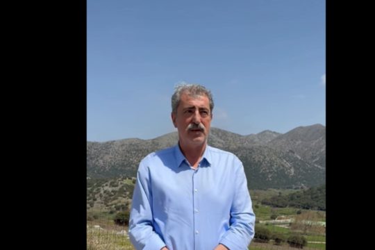 Με βίντεο από οροπέδιο στην Κρήτη η αντίδραση Πολάκη στην παραίτηση Λαζαρίδη