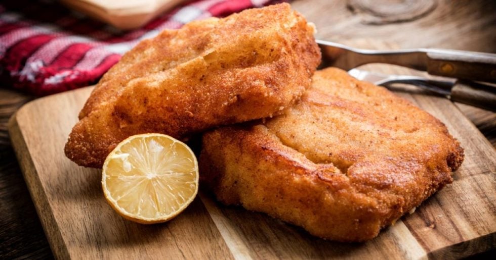 Μπακαλιάρος τηγανητός