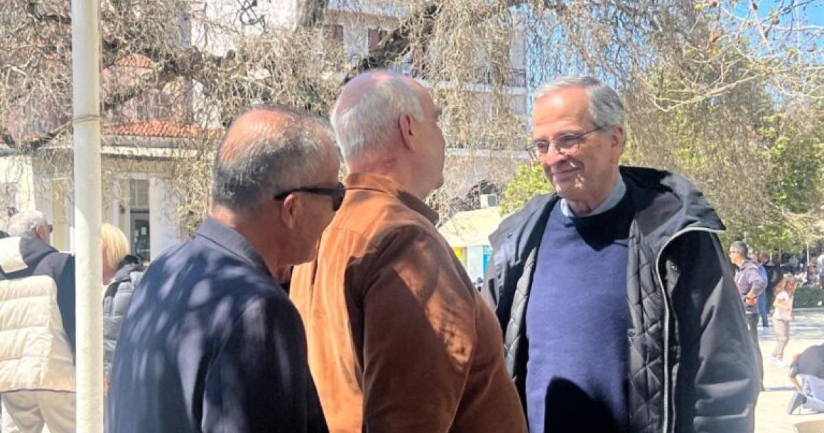Συνάντηση Σαμαρά – Μεϊμαράκη στην Πύλο [εικόνες]
