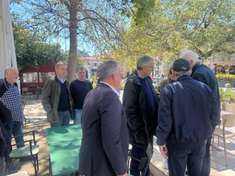 Συνάντηση Σαμαρά – Μεϊμαράκη στην Πύλο [εικόνες]